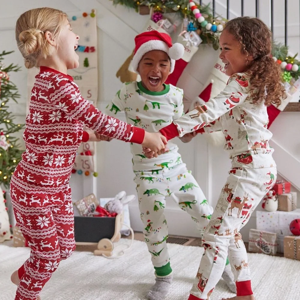 Classic Fair Isle Organic Cotton Pajama Set - PBK